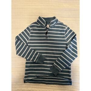Crewcuts L (10-12) Striped Quarter Zip